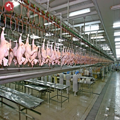 Halal Poultry Automatic Abattoir Chicken Slaughtering Processing Scalding Plucking Machine